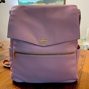 Freshly Picked Classic Mauve Backpack Diaper Bag